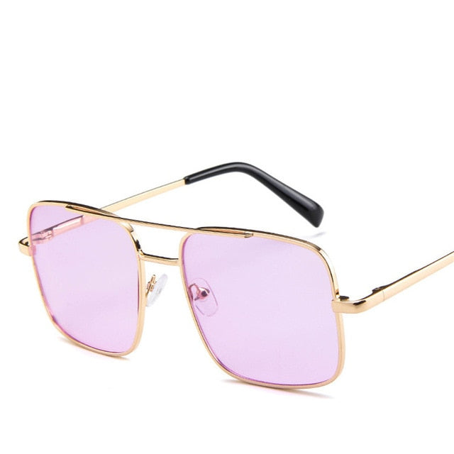 Luxury Square Pilot Sunglasses