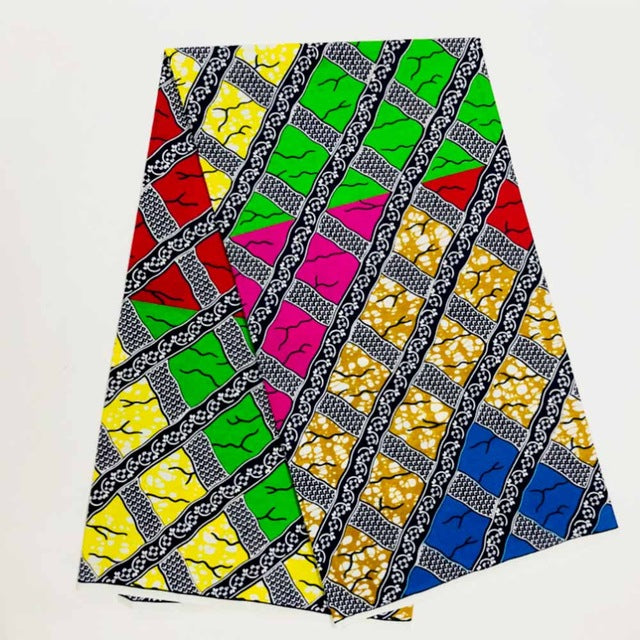 3 Pieces Men's Ankara Print Necktie Bow Tie Pocket Square