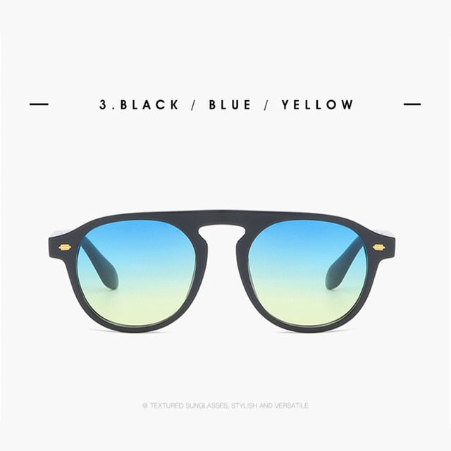 Coating Retro Sunglasses Vintage mirrored glasses