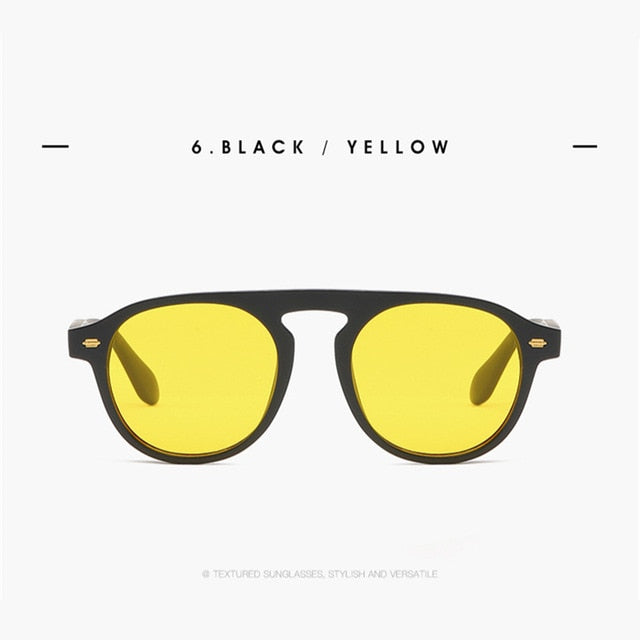 Coating Retro Sunglasses Vintage mirrored glasses