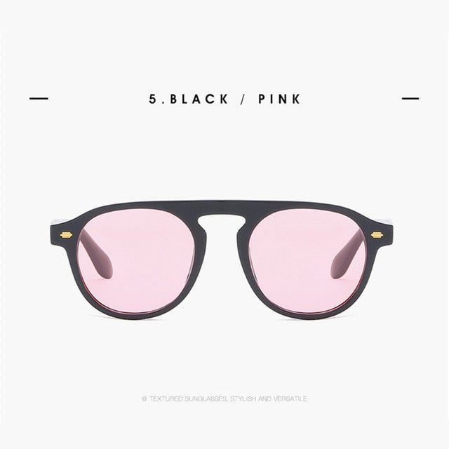 Coating Retro Sunglasses Vintage mirrored glasses