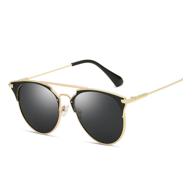 Luxury Cat Eye Hue Lady Sunglass