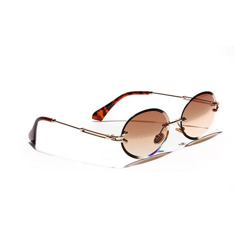 Gradient Transparent Sun Glasses Retro High Quality