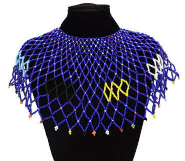 Resin Beaded Chunky Chain Collar Egypt