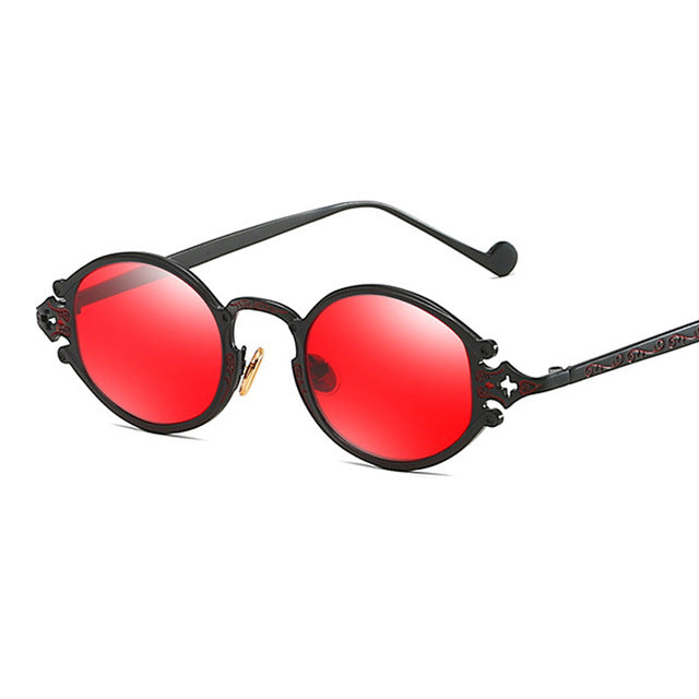 Luxury Oval Sunglasses Vintage