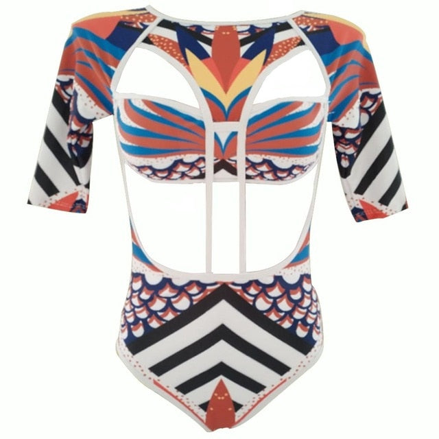Sexy Monokini High Waist Bikini