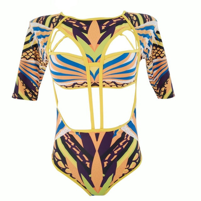Sexy Monokini High Waist Bikini