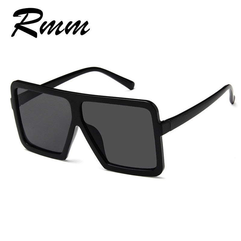 Large frame hip-hop personality sunglasses with glasses box