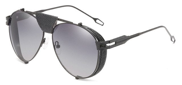 Retro Vintage Men'sand Sunglasses with box FML