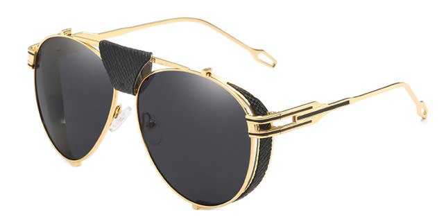 Retro Vintage Men'sand Sunglasses with box FML