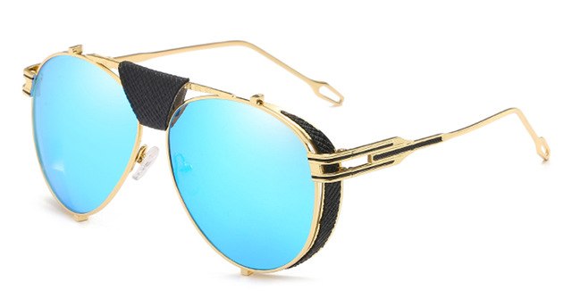 Retro Vintage Men'sand Sunglasses with box FML
