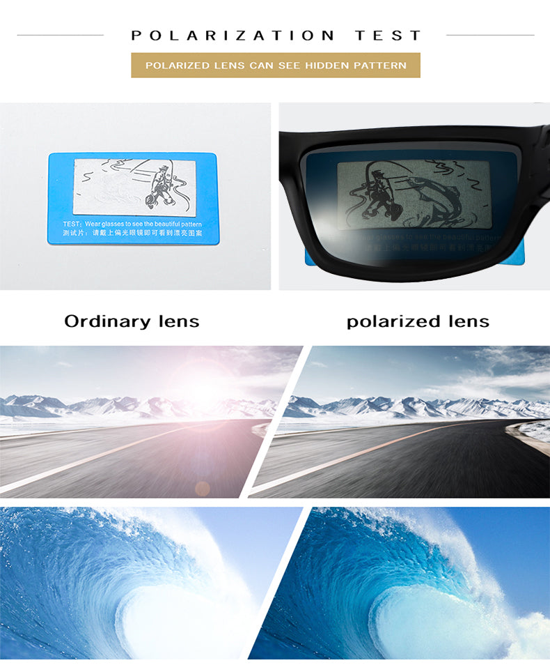 Fashion Polarized Outdoor Sports Sunglasses