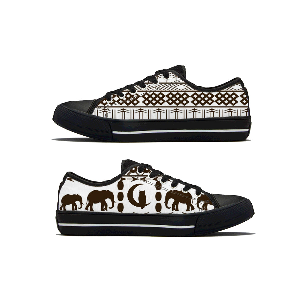 ELEPHANT Ornement Low canvas